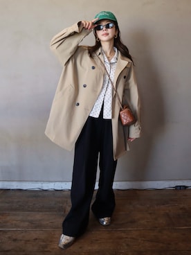 「Saturdays NYC（サタデーズ ニューヨークシティ ）のアイテム」を使った、miisuuzuukiiさん（レディース・162cm）の春コーディネート