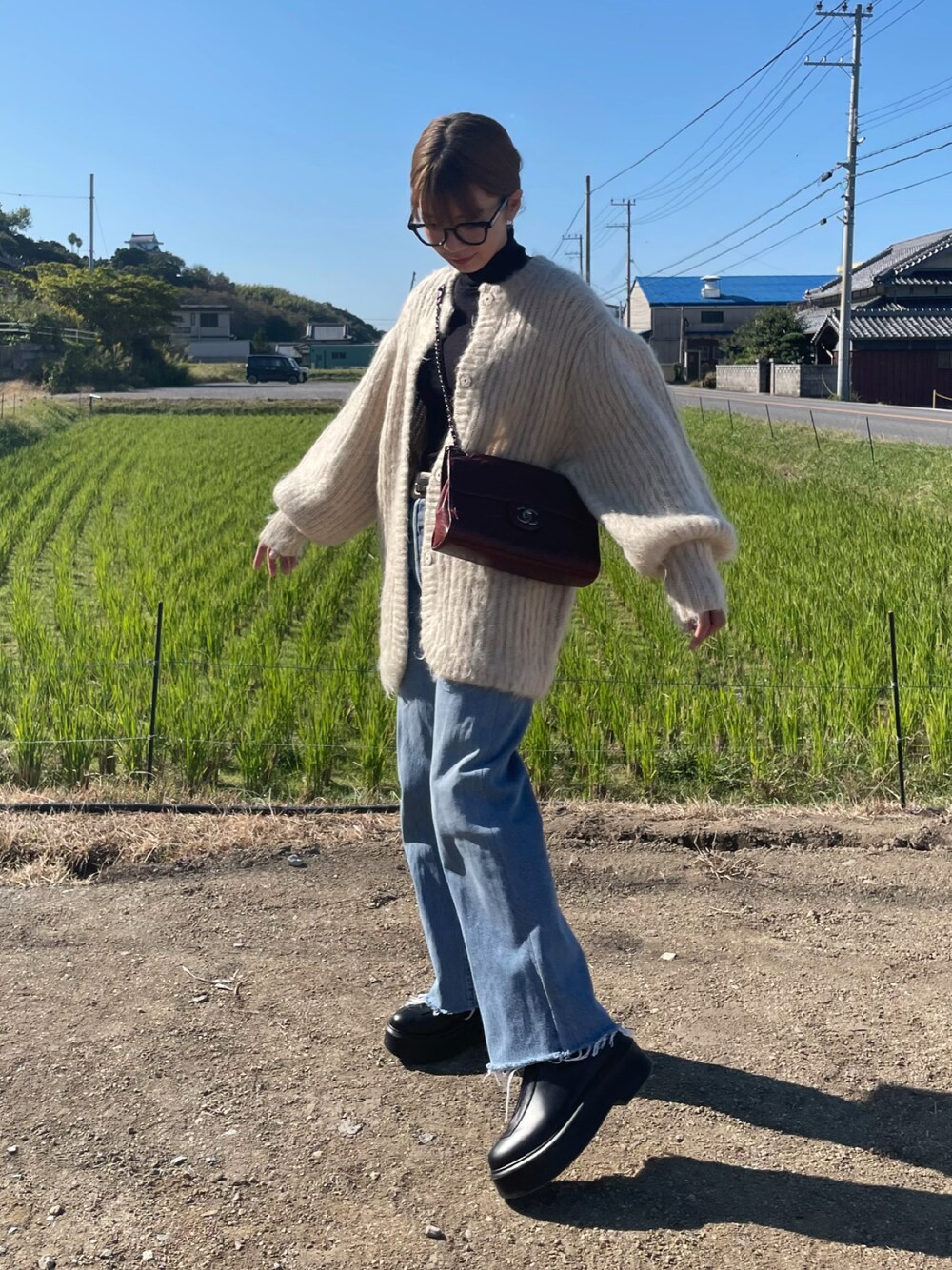miisuuzuukii｜CLANEのカーディガン/ボレロを使った