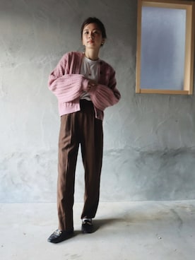 MAISON SPECIAL(メゾンスペシャル)の「ハイウエスト2タックワイド ...