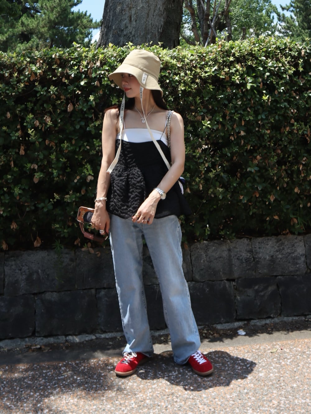 ロエベ　LOEWE PANSY 　フィッシャーマンハット ロエベLOEWE PANSY フィッシャーマンハット