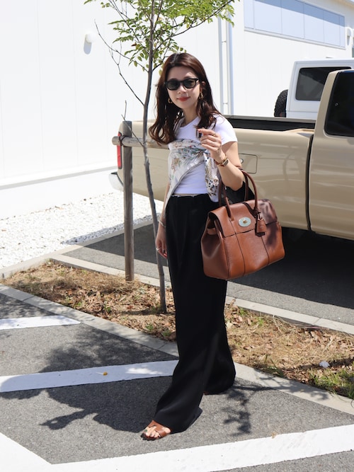 マルベリー ベイズウォーター ハンドバッグ レザー　ダークブラウン Mulberry - マルベリー MULBERRY レザーバッグ Bayswater ダーク