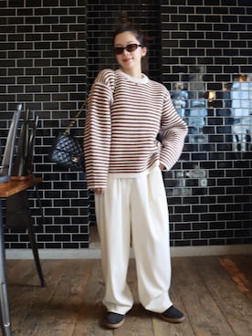 「アイテム（ベースメイク）」を使った、miisuuzuukiiさん（レディース・162cm）の秋コーディネート
