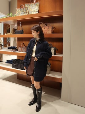 「UNITED ARROWS（ユナイテッドアローズ）のアイテム」を使った、miisuuzuukiiさん（レディース・162cm）の秋コーディネート