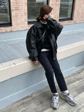 miisuuzuukiiさん（レディース・162cm）の冬コーディネート