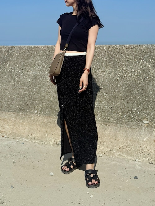 WOMEN【Hanes for BIOTOP】TRIBLEND CROPPED T-SHIRTS 2P (SOLID