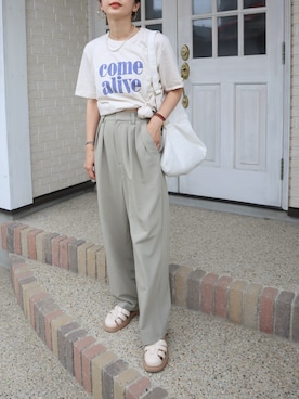 miisuuzuukiiさん（レディース・162cm）の夏コーディネート