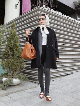 「miu miu（ミュウミュウ）のアイテム」を使った、miisuuzuukiiさん（レディース・162cm）の春コーディネート