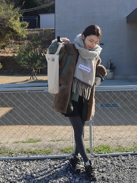 miisuuzuukiiさん（レディース・162cm）の冬コーディネート