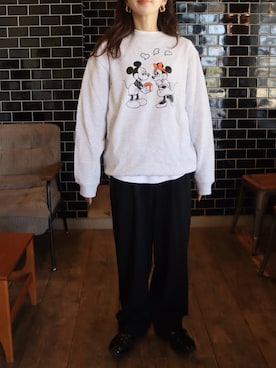 「miu miu（ミュウミュウ）のアイテム」を使った、miisuuzuukiiさん（レディース・162cm）の冬コーディネート