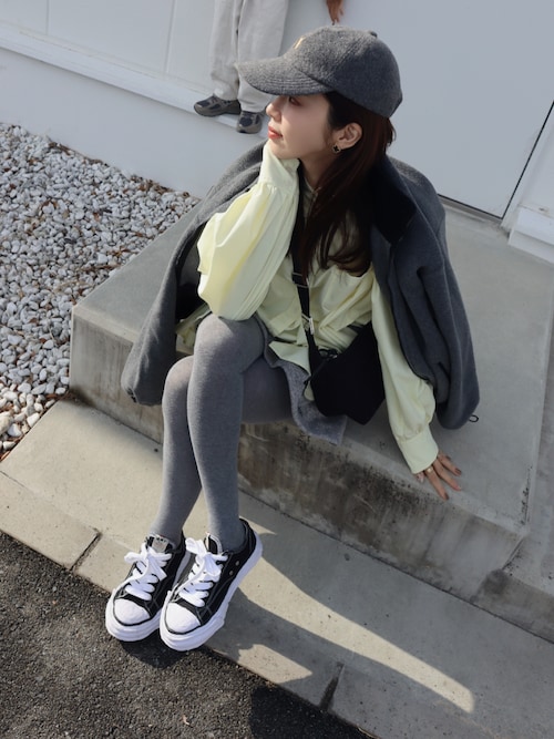 THERMAL PRO FLEECE TUCK MINI SKIRT サーマルプロフリースタックミニ