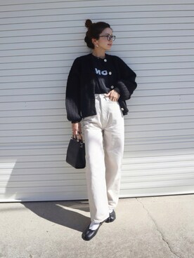 「ANEVER（アンエバー）のアイテム」を使った、miisuuzuukiiさん（レディース・162cm）の秋コーディネート