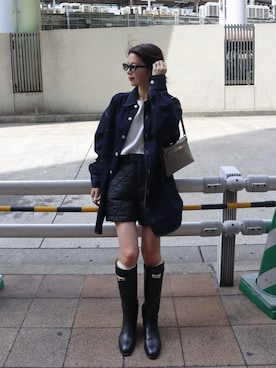 「UNITED ARROWS（ユナイテッドアローズ）のアイテム」を使った、miisuuzuukiiさん（レディース・162cm）の秋コーディネート