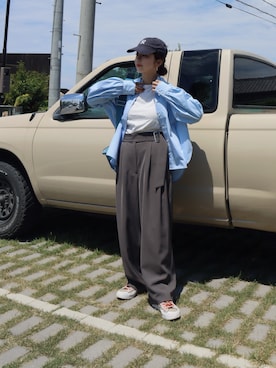 miisuuzuukiiさん(レディース・162cm)の夏コーディネート