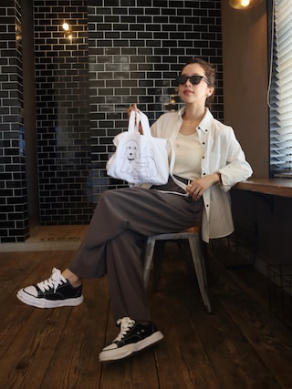 「Dior（ディオール）のディオールスキン フォーエヴァー イドラ グロウ クッション（リフィル）（SPF 50 PA+++）（ファンデーション）」を使った、miisuuzuukiiさん（レディース・162cm）の夏コーディネート