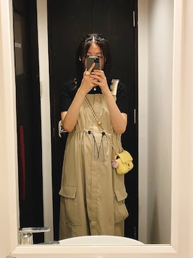 「ハイネックトップス」｜くぼあゆさん（レディース・162cm）の秋コーディネート