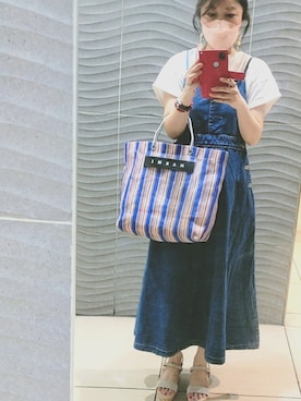 「Grail（グレイル）のアイテム」を使った、marykoさん（レディース・155cm）の夏コーディネート