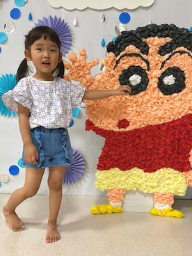 「2歳10ヶ月」｜komaさん（キッズ・120cm）の夏コーディネート