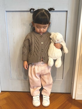 「2歳3ヶ月」｜komaさん（キッズ・120cm）の秋コーディネート