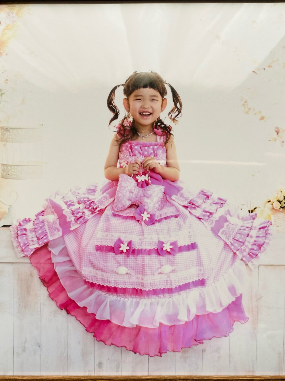 ピンク系のその他を着用したキッズの春コーディネートの1枚目の写真