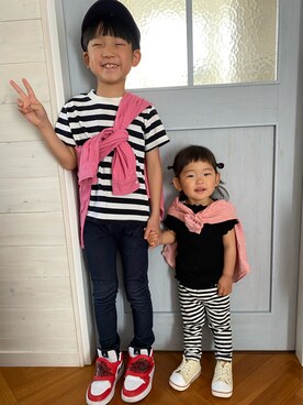 komaさん（キッズ・110cm）の春コーディネート