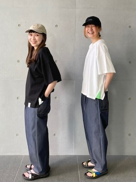 「FRAPBOIS」｜「アイテム（財布/小物）」を使った、kunichikaさん（レディース・151cm）の夏コーディネート