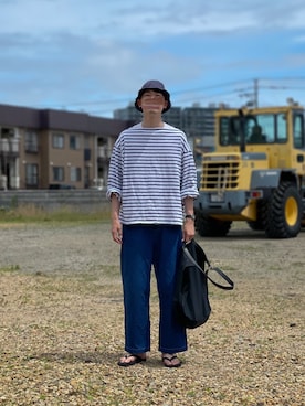 UTさん（メンズ・186cm）の夏コーディネート