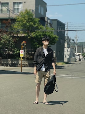 UTさん（メンズ・186cm）の夏コーディネート