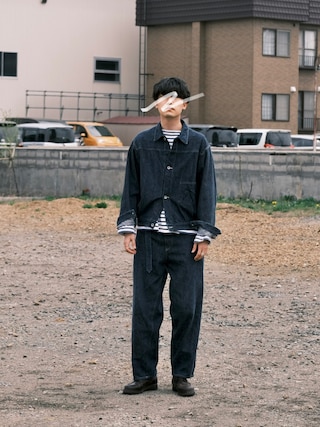 COMOLI コモリ 20AW トラッカーデニムジャケット COMOLI（コモリ）デニム ジャケット A03-01001 14042402171