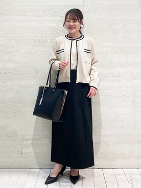 かほさん（レディース・153cm）の春コーディネート