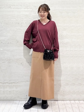 かほさん(レディース・153cm)の秋コーディネート