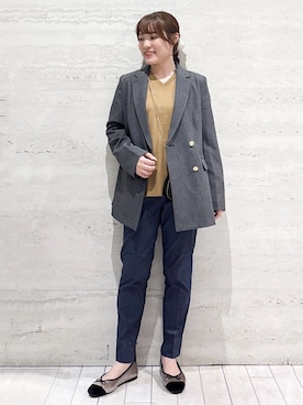 かほさん（レディース・153cm）の秋コーディネート