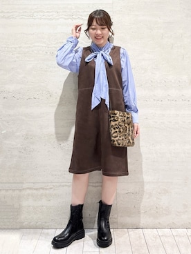かほさん(レディース・153cm)の秋コーディネート