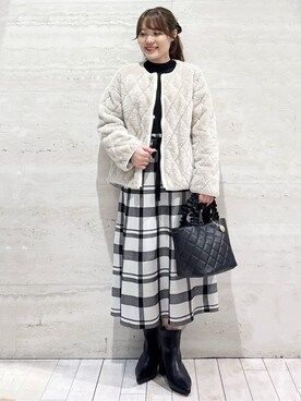 かほさん(レディース・153cm)の秋コーディネート