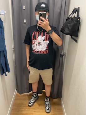「アイテム（腕時計）」を使った、BryantCiouさん（メンズ・168cm）の夏コーディネート