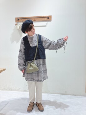 くぼでらさん(レディース・156cm)の秋コーディネート