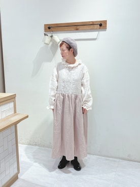 「TSUHARU by Samansa Mos2（ツハルバイサマンサモスモス）のアイテム（ブーツ）」を使った、くぼでらさん（レディース・156cm）の秋コーディネート