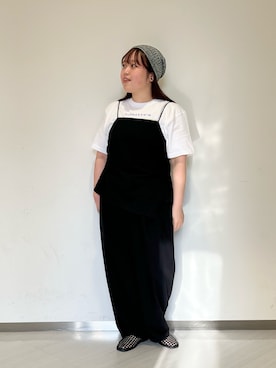 「KBF（ケイビーエフ）のアイテム（シューズ）」を使った、くろさん（レディース・160cm）の春コーディネート