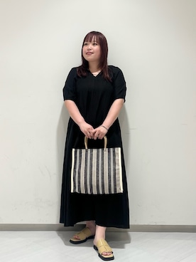 「KBF（ケイビーエフ）のアイテム（アクセサリー）」を使った、くろさん（レディース・160cm）の夏コーディネート