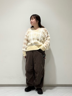「アイテム（キーホルダー）」を使った、くろさん（レディース・160cm）の夏コーディネート
