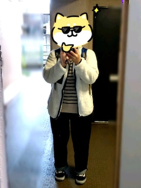 「ワークマン女子」｜「アイテム（その他アウター）」を使った、MHさん（レディース・160cm）の秋コーディネート