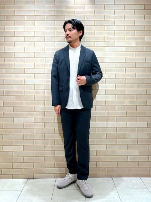 グリーンレーベルリラクシング　3ピース　オリーブ　ダブル　サイズ36(S) グリーンレーベルリラクシング 3ピース オリーブ ダブル サイズ36(S