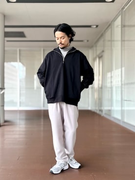 「NEW BALANCE（ニューバランス）の＜New Balance＞MR530 CK スニーカー（スニーカー）」を使った、坂本裕太さん（メンズ・168cm）の秋コーディネート