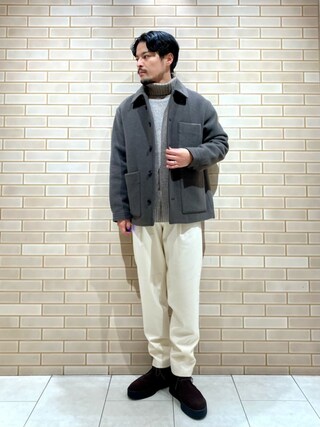 グリーン　レーベル　SENTDALE WOOL カバーオール　大山シュン green label relaxing グリーンレーベルリラクシング×オオヤマ