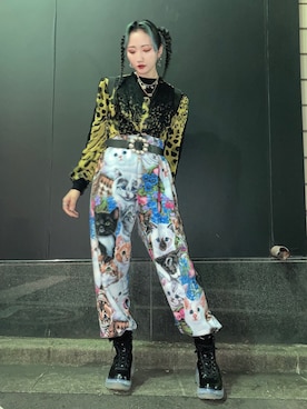 「FIG&VIPER（フィグアンドバイパー）のアイテム（バッグ）」を使った、蚕子さん（レディース・157cm）の秋コーディネート