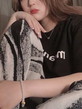 「naunau」｜찬さん（レディース・158cm）の夏コーディネート