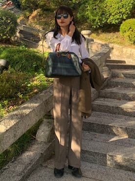 niinanaさん（レディース・155cm）の秋コーディネート