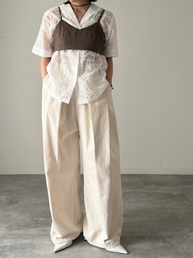 「YENNA（イェンナ）のアイテム」を使った、Sim_Ae_mi___さん（レディース・155cm）の夏コーディネート