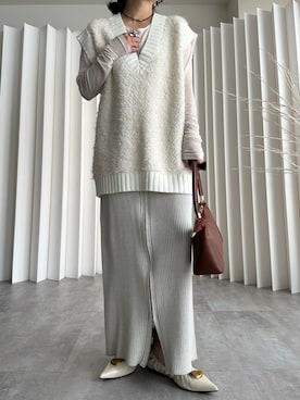 「アイテム（ベスト）」を使った、Sim_Ae_mi___さん（レディース・155cm）の夏コーディネート