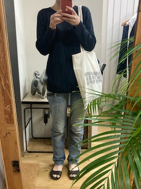 「BALMAIN（バルマン）のアイテム」を使った、kinuatuageさん（レディース・158cm）の秋コーディネート