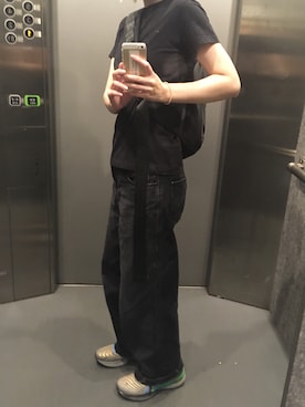 「YAKPAK（ヤックパック）のアイテム」を使った、kinuatuageさん（レディース・157cm）の夏コーディネート